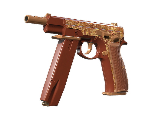 Souvenir CZ75-Auto | Honey Paisley (Field-Tested)