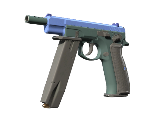 Souvenir CZ75-Auto | Indigo (Battle-Scarred)