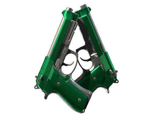 Souvenir Dual Berettas | Emerald (Factory New)