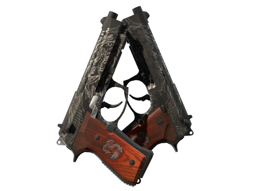 Souvenir Dual Berettas | Dualing Dragons (Minimal Wear)