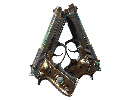 Souvenir Dual Berettas | Angel Eyes (Battle-Scarred)