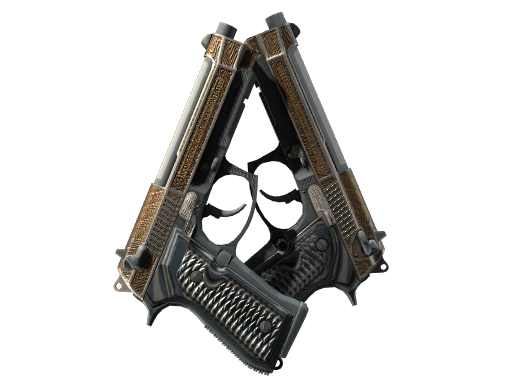Souvenir Dual Berettas | Tread (Well-Worn)