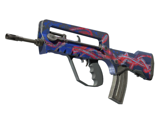 Souvenir FAMAS | Afterimage (Minimal Wear)