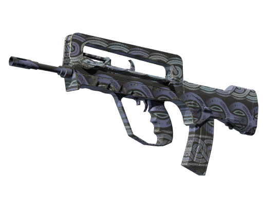 Souvenir FAMAS | Night Borre (Battle-Scarred)