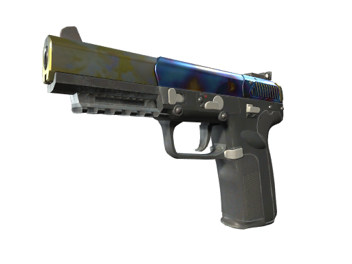 Souvenir Five-SeveN | Case Hardened (Well-Worn)