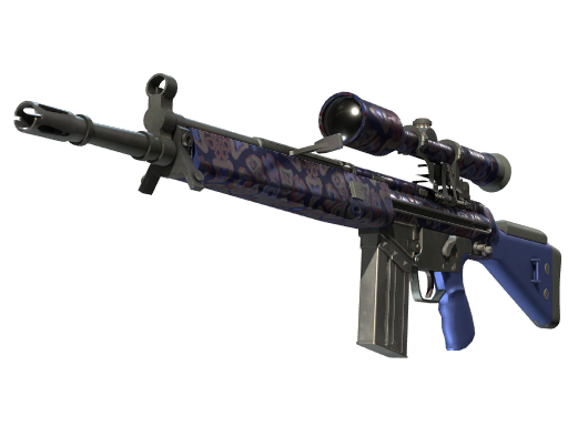 Souvenir G3SG1 | Violet Murano (Well-Worn)