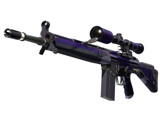 Souvenir G3SG1 | Flux (Well-Worn)