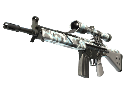 Souvenir G3SG1 | Arctic Camo (Well-Worn)