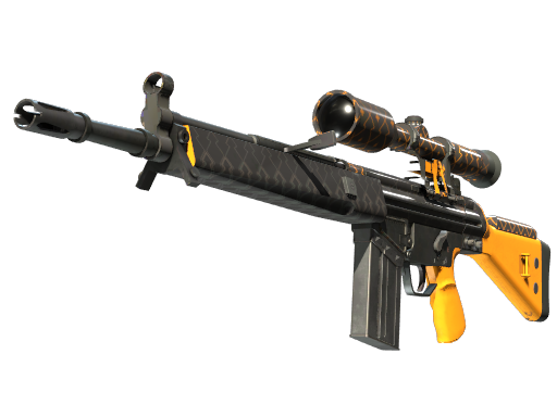 Souvenir G3SG1 | Orange Kimono (Battle-Scarred)