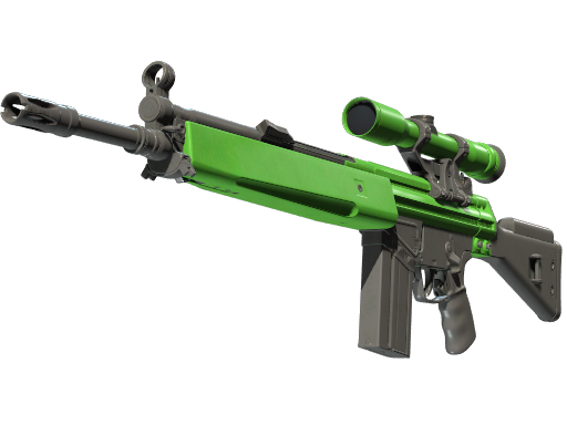 Souvenir G3SG1 | Green Apple (Minimal Wear)