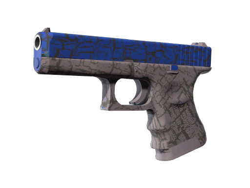 Souvenir Glock-18 | Blue Fissure (Minimal Wear)