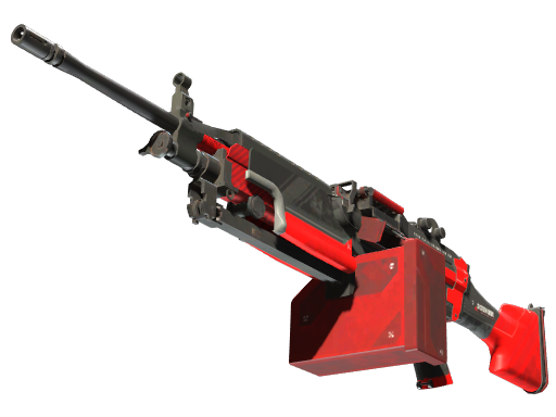 Souvenir M249 | System Lock (Battle-Scarred)