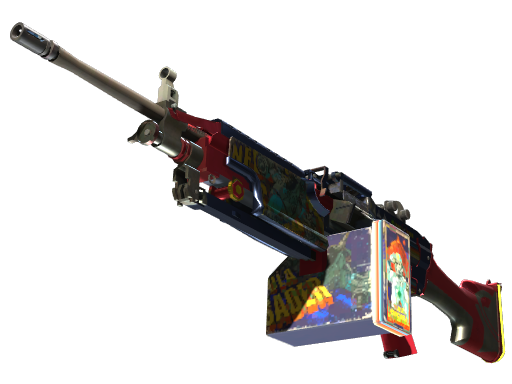 Souvenir M249 | Nebula Crusader (Battle-Scarred)