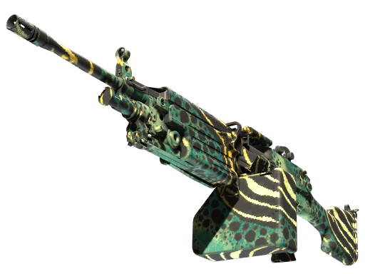 Souvenir M249 | Emerald Poison Dart (Factory New)