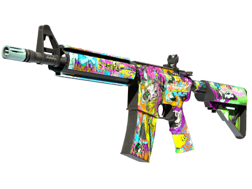 Souvenir M4A4 | In Living Color (Well-Worn)