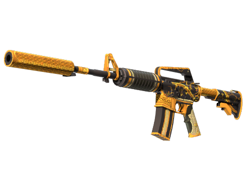 Souvenir M4A1-S | Golden Coil (Minimal Wear)