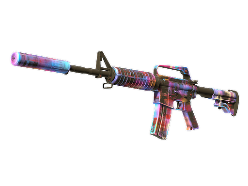 Souvenir M4A1-S | Glitched Paint (Minimal Wear)
