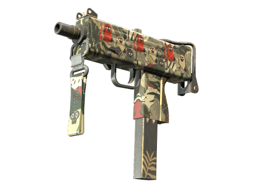 Souvenir MAC-10 | Monkeyflage (Field-Tested)