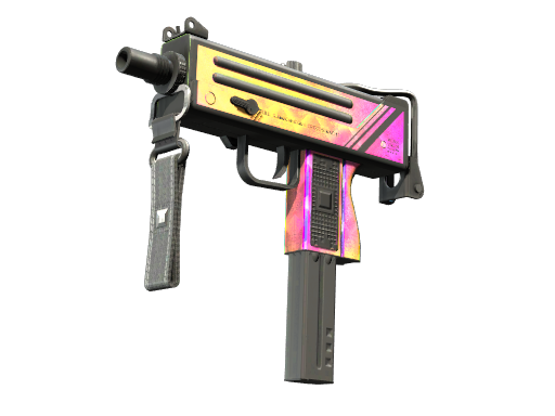 Souvenir MAC-10 | Disco Tech (Well-Worn)