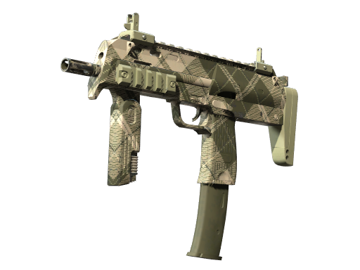 Souvenir MP7 | Olive Plaid (Well-Worn)