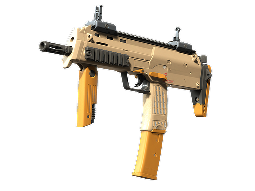 Souvenir MP7 | Short Ochre (Battle-Scarred)