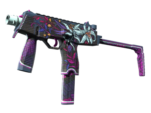 Souvenir MP9 | Wild Lily (Well-Worn)
