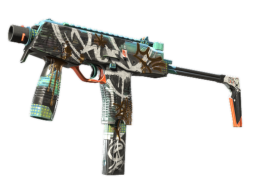 Souvenir MP9 | Urban Sovereign (Well-Worn)