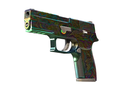 Souvenir P250 | Visions (Well-Worn)