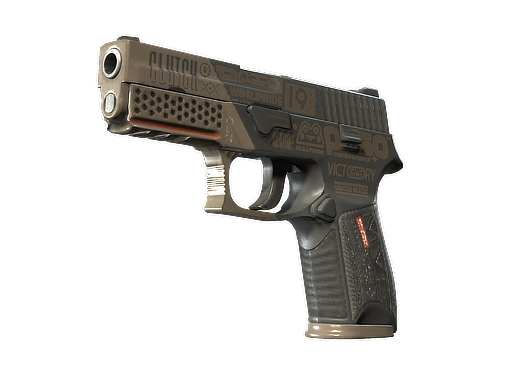 Souvenir P250 | Bullfrog (Battle-Scarred)