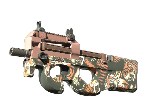 Souvenir P90 | Tiger Pit (Minimal Wear)