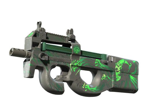 Souvenir P90 | Grim (Well-Worn)