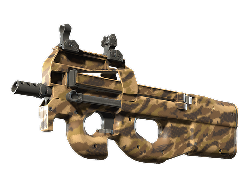 Souvenir P90 | Desert Halftone (Minimal Wear)