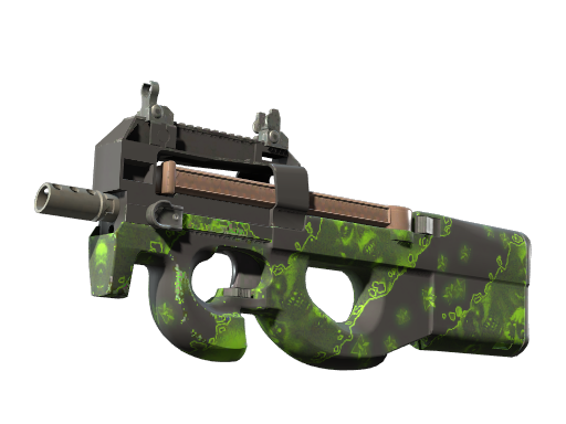 Souvenir P90 | Virus (Well-Worn)