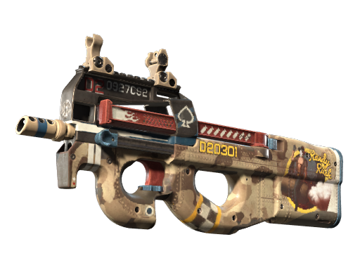 Souvenir P90 | Randy Rush (Well-Worn)