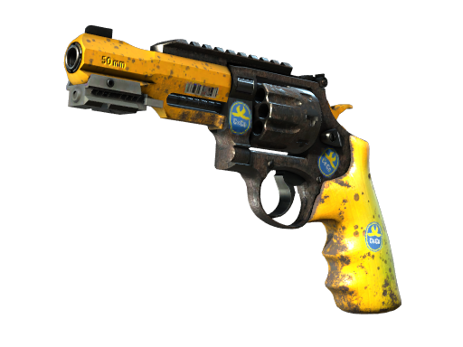 Souvenir R8 Revolver | Banana Cannon (Minimal Wear)