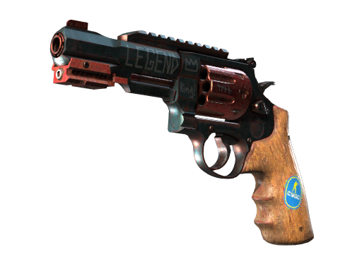 Souvenir R8 Revolver | Junk Yard (Well-Worn)