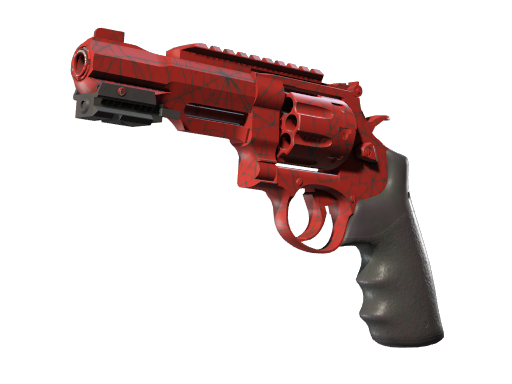 Souvenir R8 Revolver | Crimson Web (Battle-Scarred)