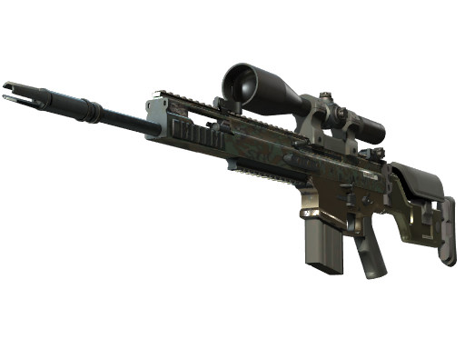 Souvenir SCAR-20 | Army Sheen (Minimal Wear)