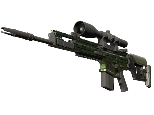 Souvenir SCAR-20 | Green Marine (Factory New)