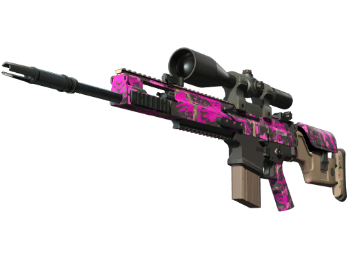 Souvenir SCAR-20 | Splash Jam (Well-Worn)