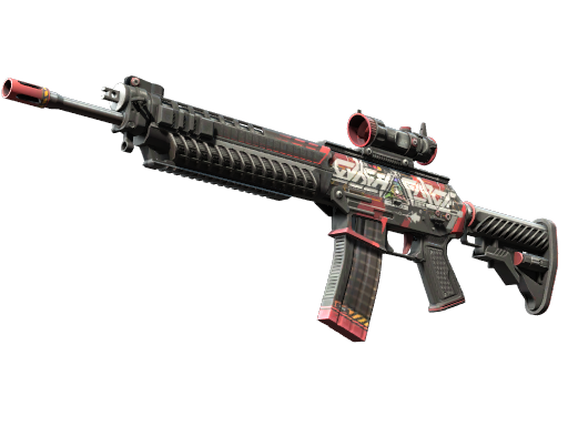 Souvenir SG 553 | Cyberforce (Minimal Wear)