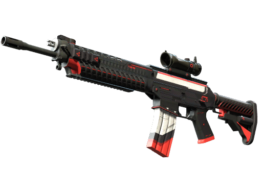 Souvenir SG 553 | Cyrex (Well-Worn)
