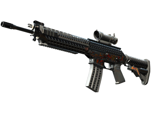 Souvenir SG 553 | Heavy Metal (Factory New)