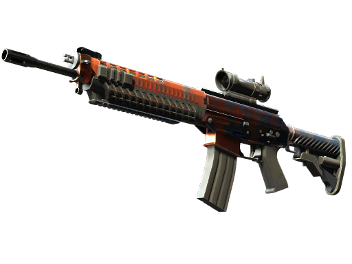 Souvenir SG 553 | Danger Close (Minimal Wear)