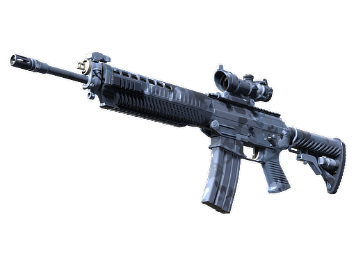 Souvenir SG 553 | Night Camo (Field-Tested)