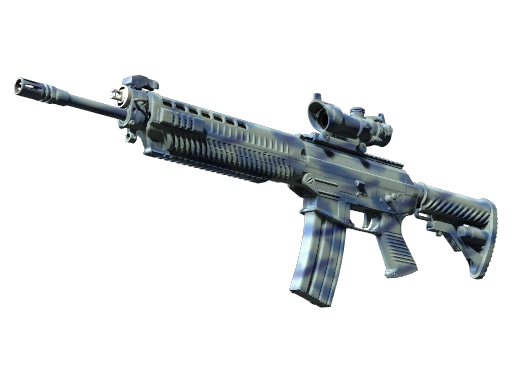 Souvenir SG 553 | Wave Spray (Well-Worn)