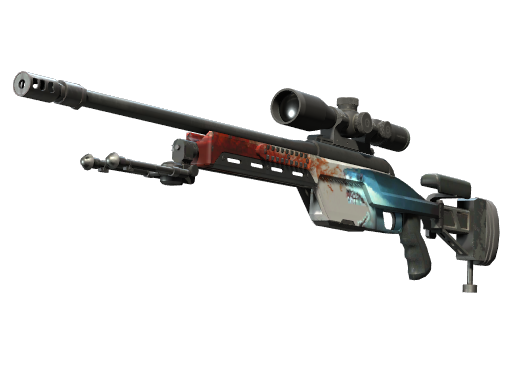 Souvenir SSG 08 | Blood in the Water (Field-Tested)