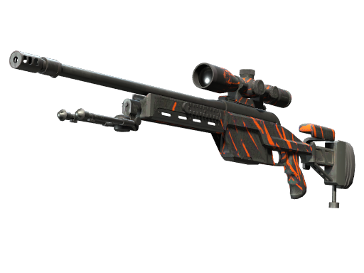Souvenir SSG 08 | Slashed (Well-Worn)