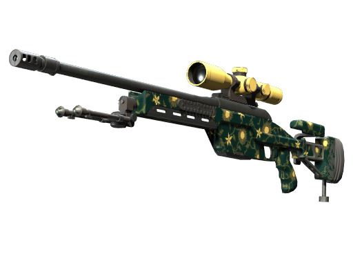 Souvenir SSG 08 | Sea Calico (Battle-Scarred)