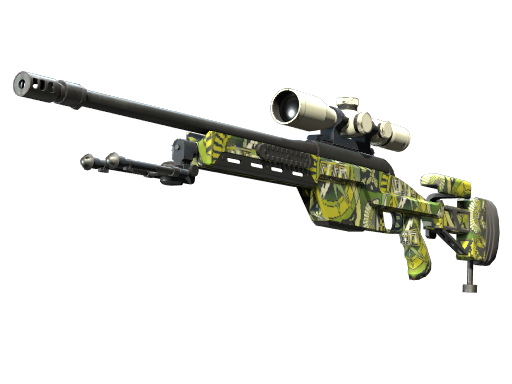 Souvenir SSG 08 | Spring Twilly (Well-Worn)